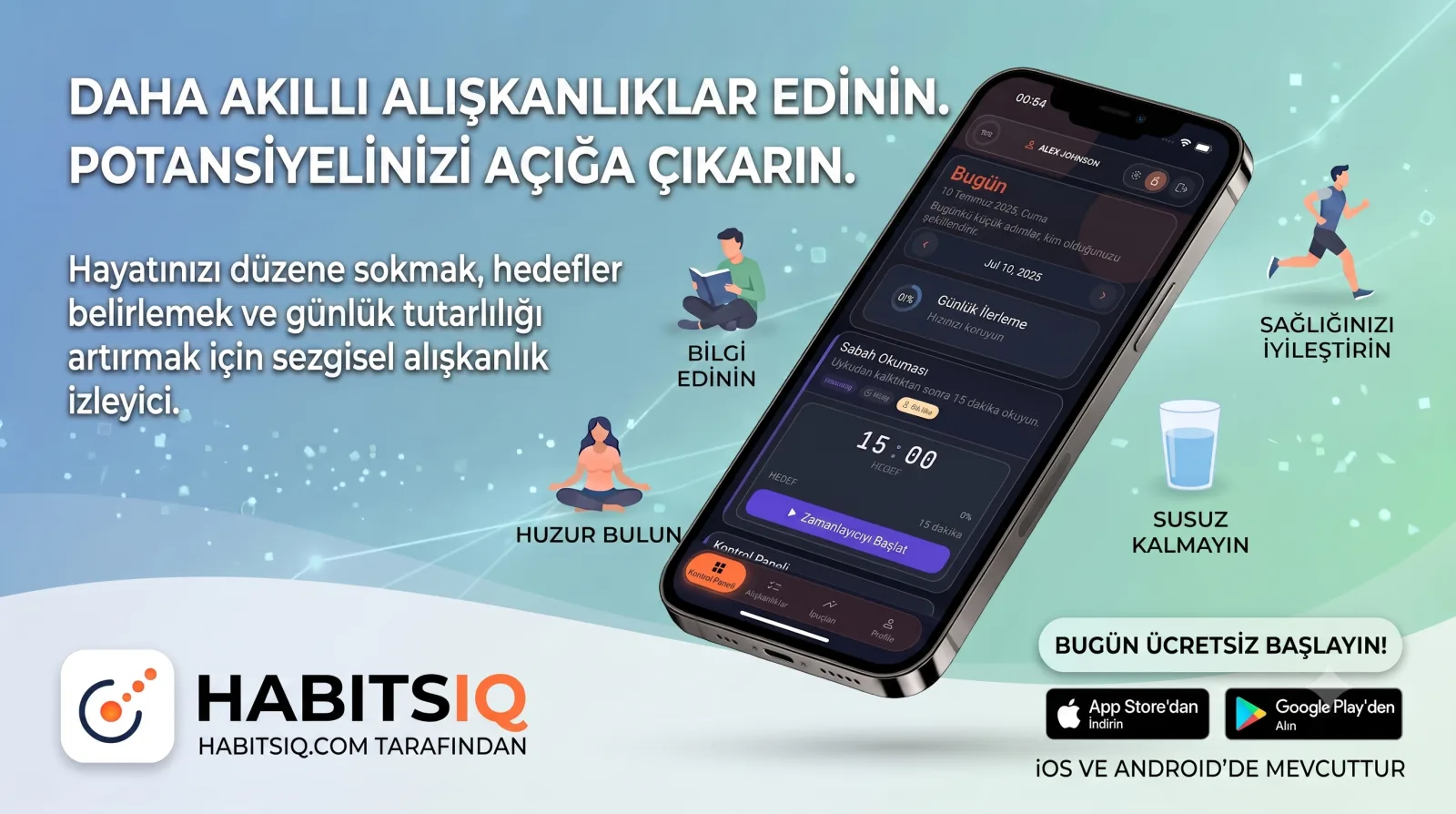 Habits IQ — Daha iyi alışkanlıklar