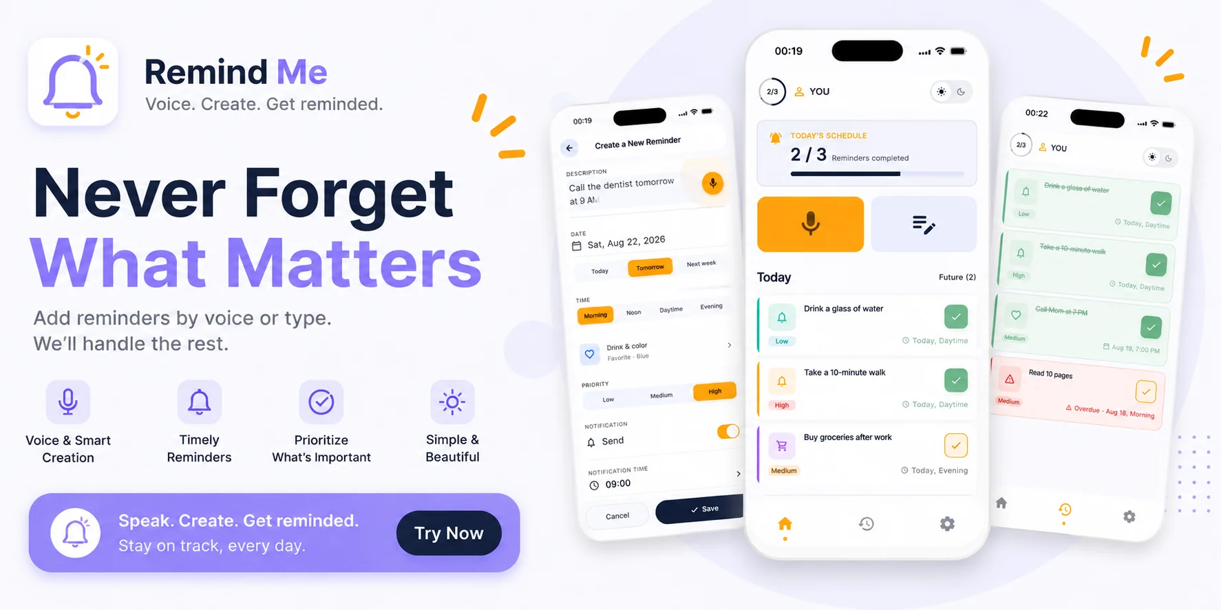 Riselio Reminder promotional banner